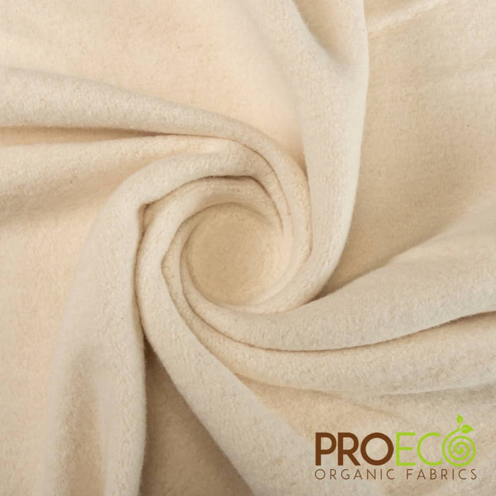 ProECO® Super Heavy Organic Cotton French Terry Silver Fabric (W-587) —  Wazoodle Fabrics