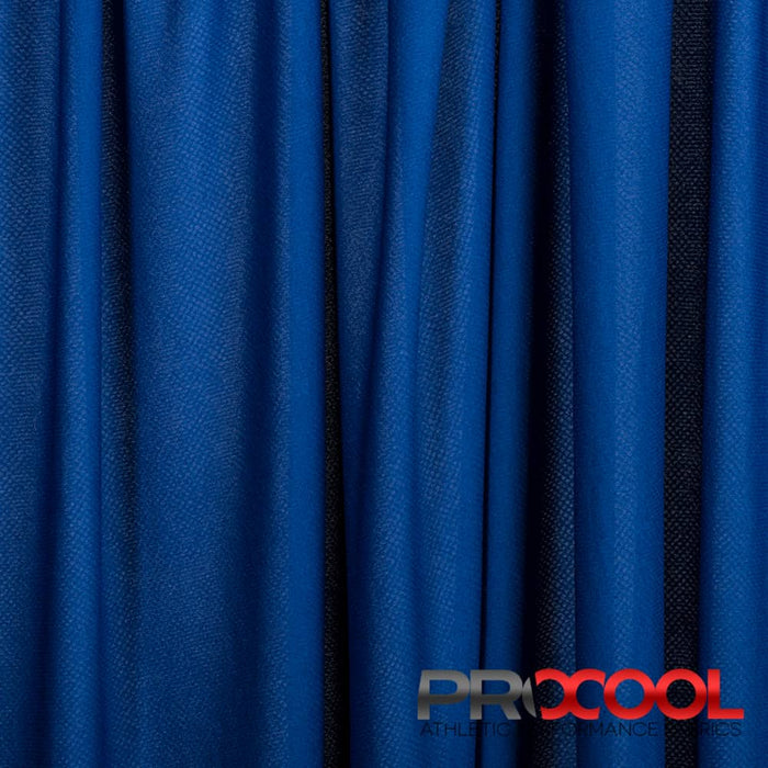 ProCool FoodSAFE® Light-Medium Weight Jersey Mesh Fabric (W-337) in Saturn Blue is designed for Breathable. Advanced fabric for superior results.