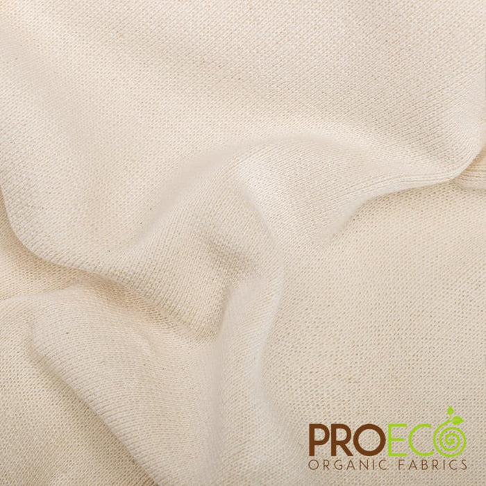 ProECO® Stretch-FIT Heavy Organic Cotton Rib Silver Fabric (W-668) —  Wazoodle Fabrics