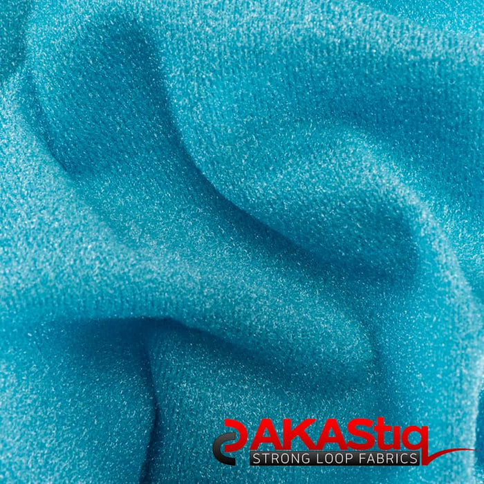 AKAStiq® EZ Peel Loop Shimmer Fabric (W-271) in Shimmer Blue with BPA Free. Perfect for high-performance applications