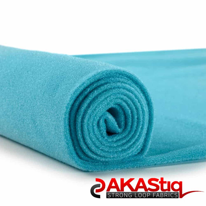 Experience the Latex Free with AKAStiq® EZ Peel Loop Shimmer Fabric (W-271) in Shimmer Blue. Performance-oriented.