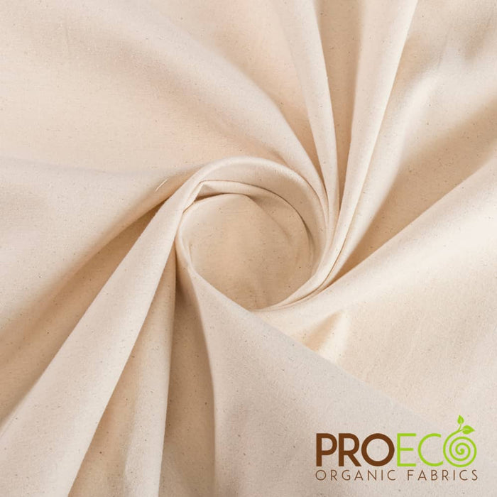 ProECO® Organic Cotton Twill Sateen Fabric (W-610)-Wazoodle Fabrics-Wazoodle Fabrics