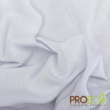 Amaril Pure White Cotton fabric by Ada & Ina Natural Fabrics Collection