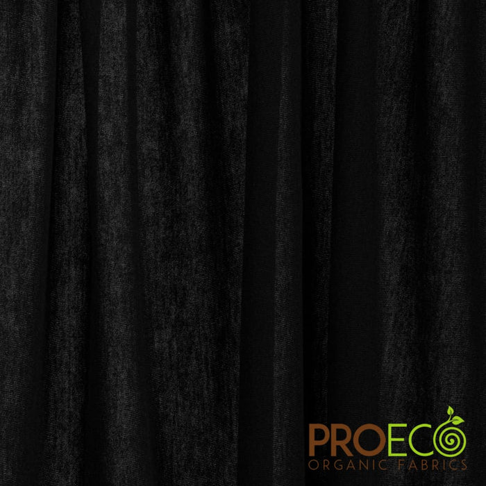 ProECO FoodSAFE® Bamboo Jersey Fabric (W-324) in Black is designed for Child Safe. Advanced fabric for superior results.