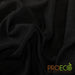 Experience the Light-Medium Weight with ProECO FoodSAFE® Bamboo Jersey Fabric (W-324) in Black. Performance-oriented.