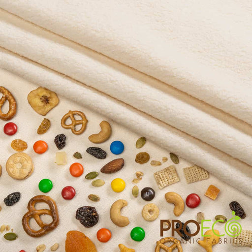 ProECO FoodSAFE® Organic Cotton Sherpa Fabric (W-327)-Wazoodle Fabrics-Wazoodle Fabrics
