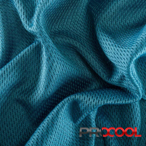 ProCool FoodSAFE® Light-Medium Weight Supima Cotton Fabric (W-345) in Blue Lagoon with HypoAllergenic. Perfect for high-performance applications. 