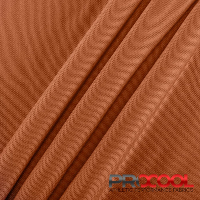 ProCool FoodSAFE® Light-Medium Weight Supima Cotton Fabric (W-345) in Gingerbread is designed for OneWayWicking. Advanced fabric for superior results.