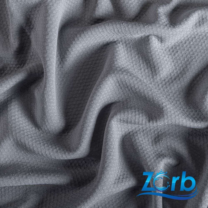 Zorb Fabric 3D Stay Dry Dimple LITE Glacier Grey W-228