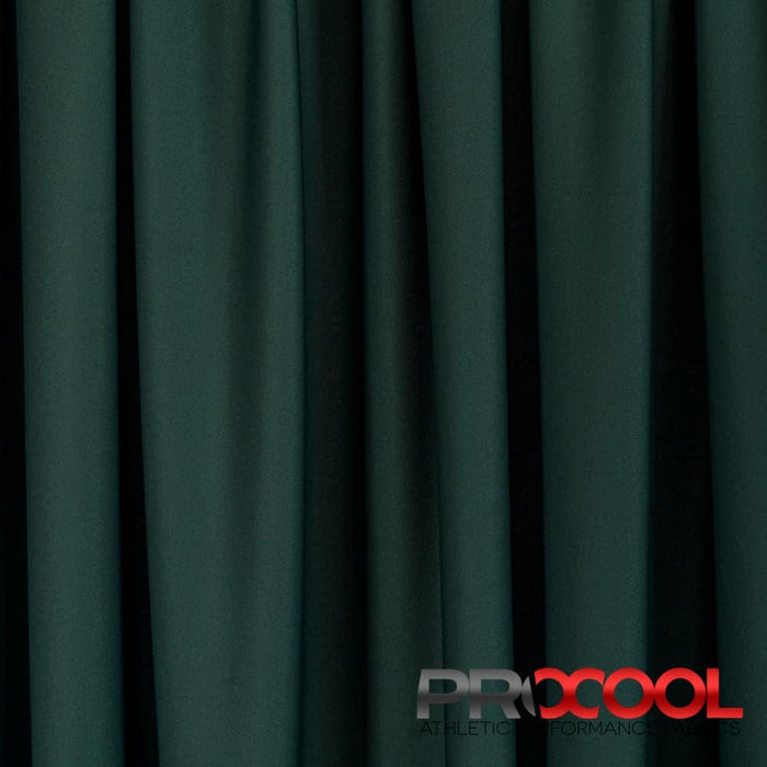 ProCool FoodSAFE® Medium Weight Pique Mesh CoolMax Fabric (W-336) in Deep Green is designed for Child Safe. Advanced fabric for superior results.