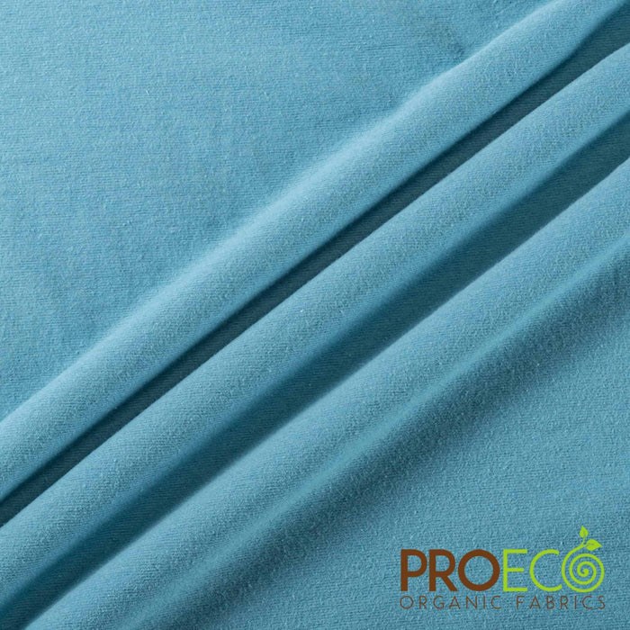 ProECO® Stretch-FIT Organic Cotton SHEER Jersey LITE Fabric Waterway Used for Bathing Suits