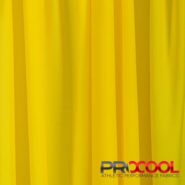 Craft exquisite pieces with ProCool® Dri-QWick™ Jersey Mesh Silver CoolMax Fabric (W-433) in Citron Yellow. Specially designed for Headbands. 