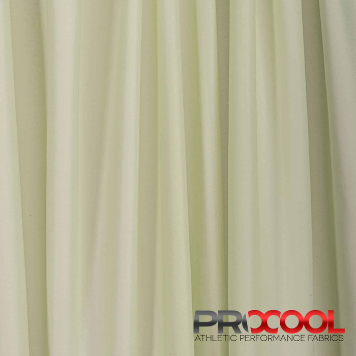 Experience the HypoAllergenic with ProCool® Performance Interlock Silver CoolMax Fabric (W-435-Yards) in Celery. Performance-oriented.