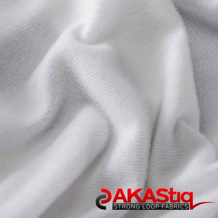 Experience the Dri-Quick with AKAStiq® Hook-Compatible Neoprene Coolie Fabric (W-242) in White. Performance-oriented.