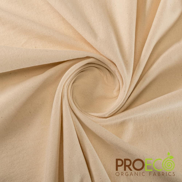 ProECO® Organic Cotton French Terry Silver Fabric (W-421)-Wazoodle Fabrics-Wazoodle Fabrics