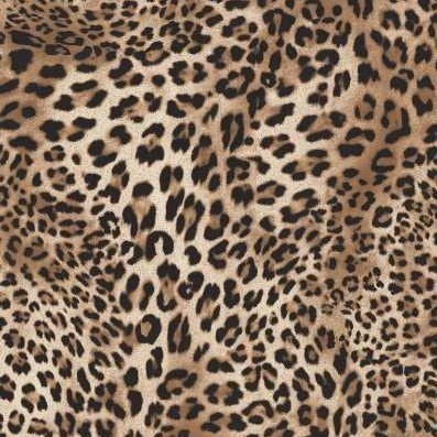 ProTEC® Stretch-FIT Fleece LITE Silver Print Fabric Baby Leopard Used for Silver Hankies