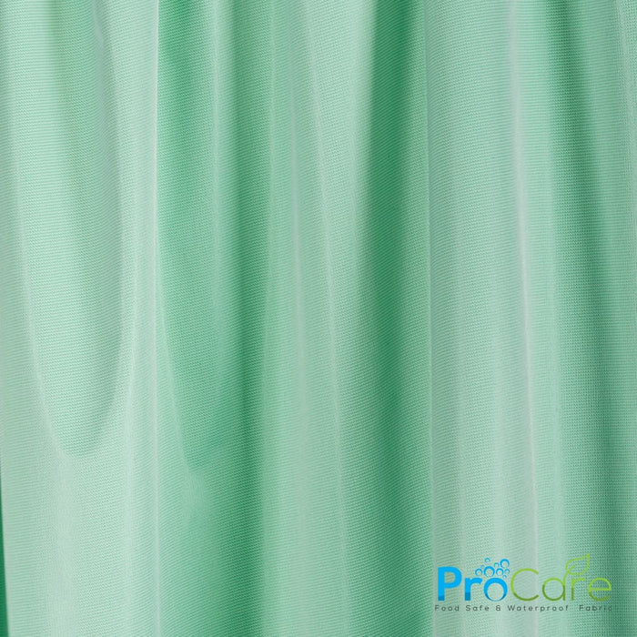 Luxurious ProCare® Food Safe Heavy Duty Waterproof Fabric (W-444) in Medical Green, designed for Reusable Bags. Elevate your craft.