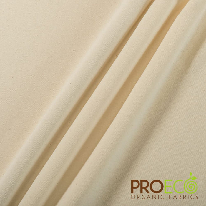 ProECO® Organic Cotton Interlock Fabric Natural Used for Aprons