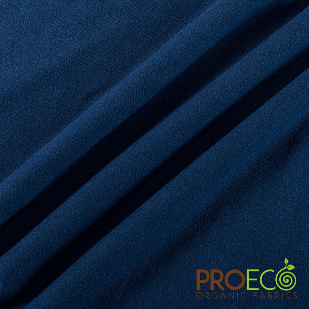 ProECO® Stretch-FIT Organic Cotton Jersey Silver Fabric (W-633