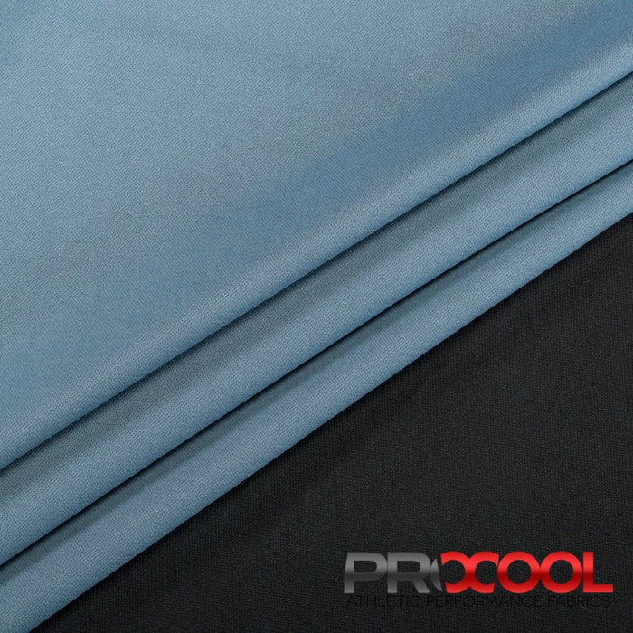 ProCool TransWICK™ X-FIT Sports Jersey Silver CoolMax Fabric Denim Blue/Black Used for Bed sheets