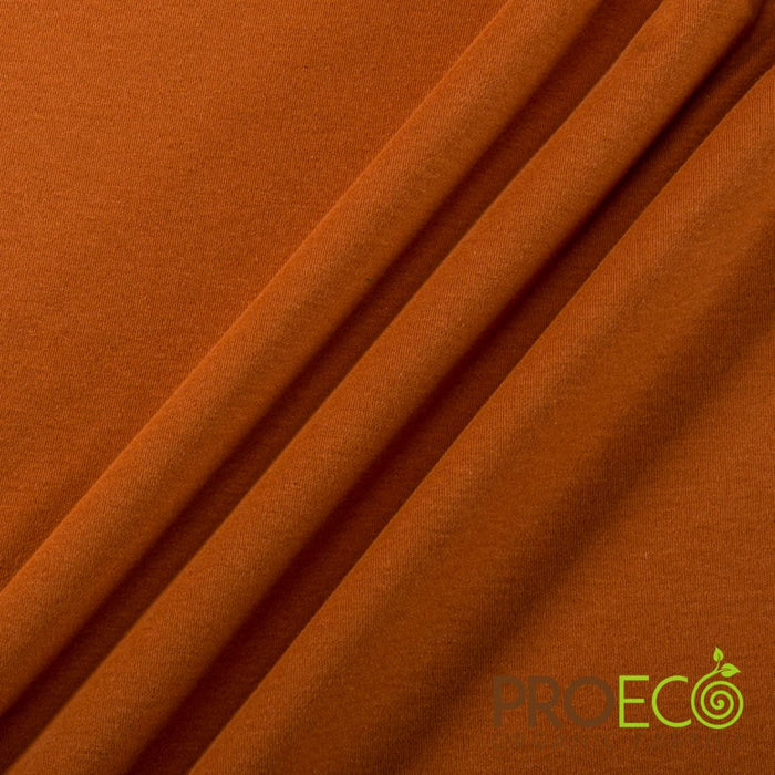 ProECO® Organic Cotton Interlock Fabric Gingerbread Used for Gowns