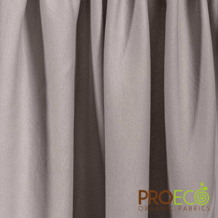 ProECO® Organic Cotton Interlock Fabric Prairie Dusk Used for Blankets