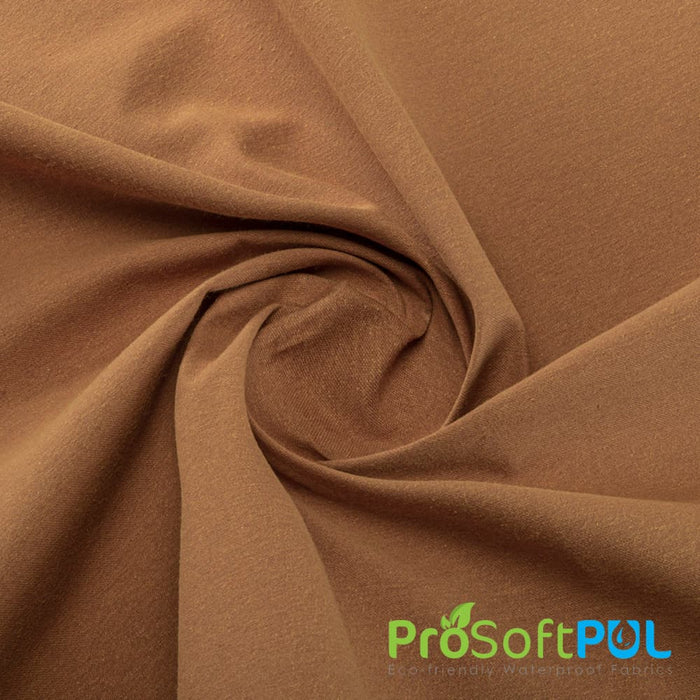 ProSoft® Organic Cotton Twill Waterproof Eco-PUL™ Fabric Cinnamon Used for Feminine Pads