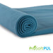ProSoft® Premium Fleece Waterproof Eco-PUL™ Silver Fabric Denim Blue Used for Dish mats