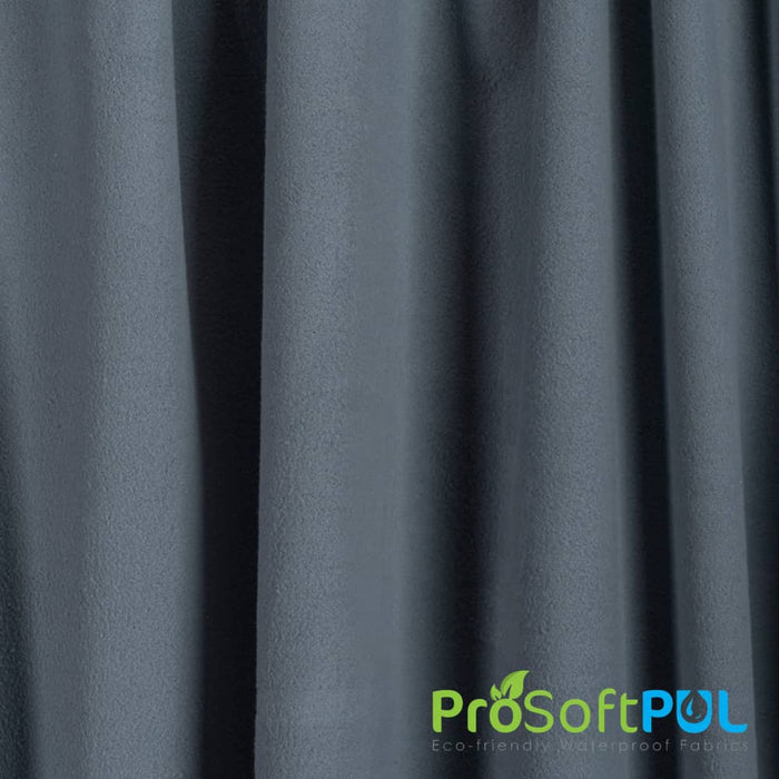 ProSoft® Premium Fleece Waterproof Eco-PUL™ Silver Fabric Stone Grey Used for Jackets