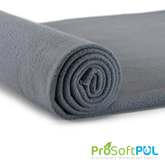ProSoft® Premium Fleece Waterproof Eco-PUL™ Silver Fabric Stone Grey Used for Ice packs