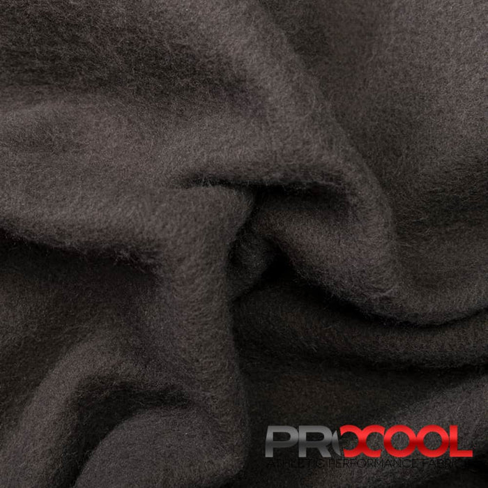 ProCool® Dri-QWick™ Sports Fleece Silver CoolMax Fabric (W-211) in Stone Grey, ideal for Pet beds. Durable and vibrant for crafting.