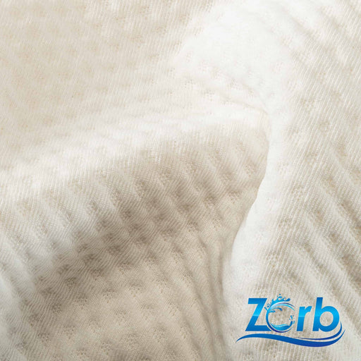Zorb® Fabric: 3D Stay Dry Dimple LITE Fabric Natural