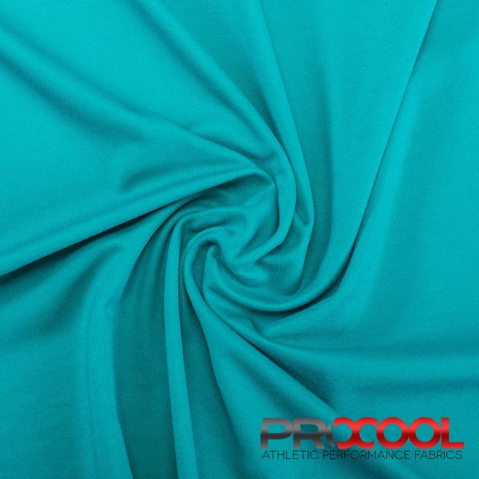 ProCool® TransWICK™ X-FIT Sports Jersey CoolMax Fabric Deep Teal/White Used for Unpaper Towels