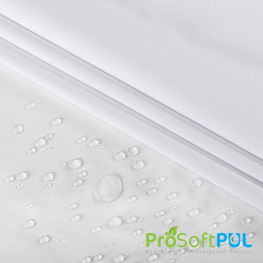 ProSoft® Waterproof 1 mil Eco-PUL™ Heavy Duty Fabric White Used for Activewear
