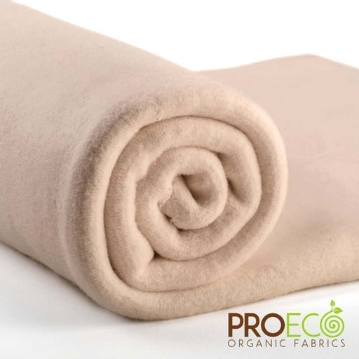 ProECO® Super Heavy Bamboo Fleece Silver Fabric (W-237)-Wazoodle Fabrics-Wazoodle Fabrics