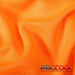 Luxurious ProCool® Dri-QWick™ Jersey Mesh Silver CoolMax Fabric (W-433) in Neon Orange, designed for Active Wear. Elevate your craft.