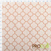 ProECO® Organic Cotton Twill Silver Print Fabric Quatrefoil Used for Tote Bags