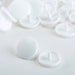 KAM Size 20 Snaps -100 piece Caps White Used For Baby Products