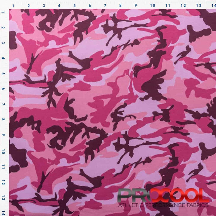 Discover the ProCool® Performance Interlock Print CoolMax Fabric (W-513) Perfect for Pet Potty Pads. Available in Pink Hunter Camo. Enrich your experience