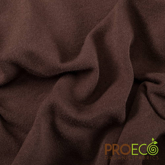 ProECO® Stretch-FIT Heavy Organic Cotton Jersey Chocolate Used for Circus Tricks