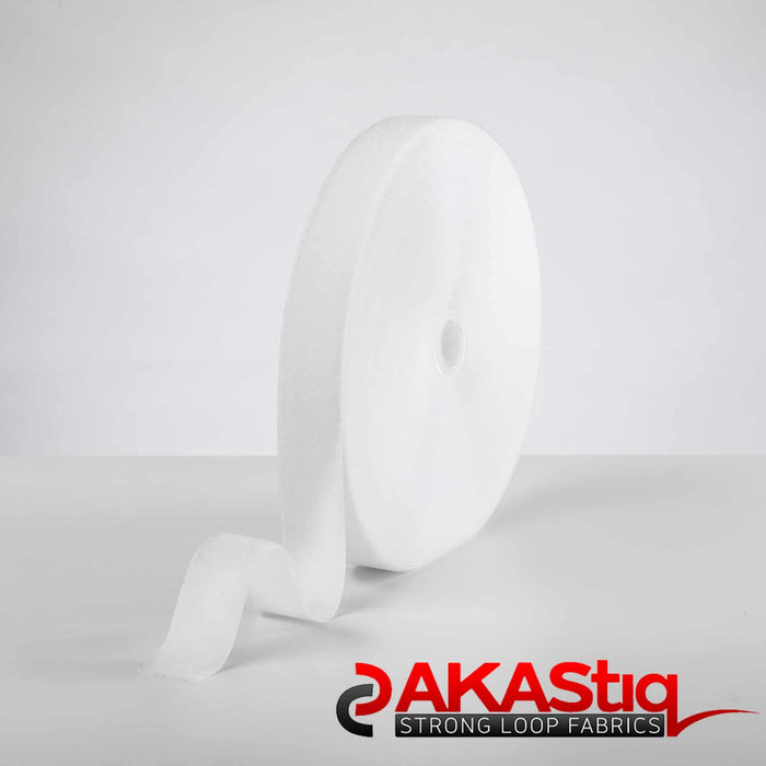AKAStiq® Hook & Loop Tapes  White Used for BagPacks