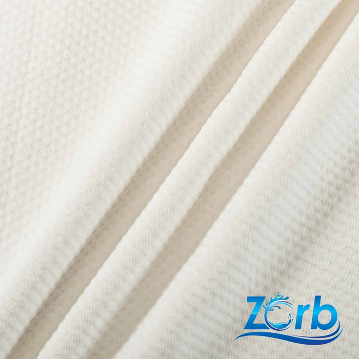 Zorb® Fabric: 3D Stay Dry Dimple LITE Fabric Natural