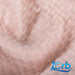 Zorb® Fabric: 3D Organic Cotton Dimple (W-231) Rose Smoke