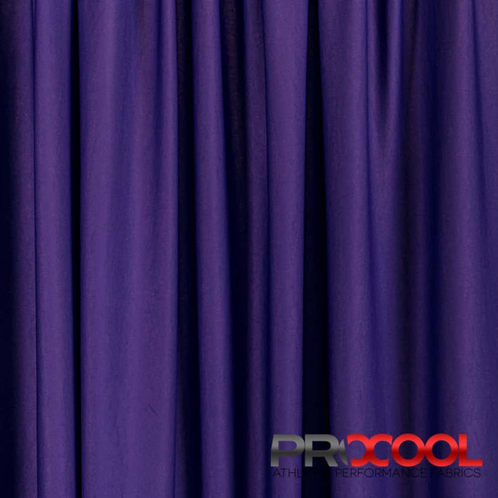 Introducing ProCool FoodSAFE® Medium Weight Pique Mesh CoolMax Fabric (W-336) with HypoAllergenic in Purple for exceptional benefits.