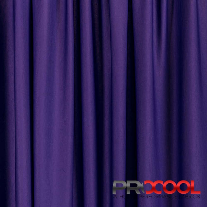 Luxurious ProCool® Dri-QWick™ Sports Pique Mesh CoolMax Fabric (W-514) in Purple, designed for Fitness Wear. Elevate your craft.