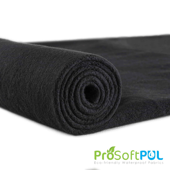 ProSoft® Stretch-FIT Organic Cotton Fleece Waterproof Eco-PUL™ Silver Black Used for Pajamas