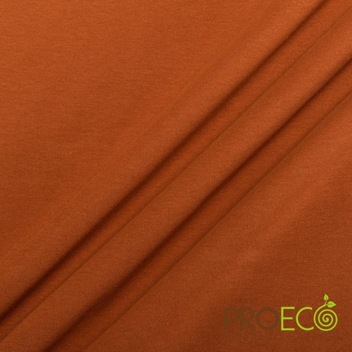 ProECO® Organic Cotton Interlock Fabric Gingerbread Used for Short liners