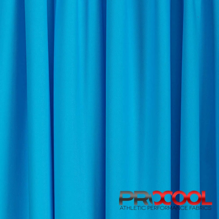 Craft exquisite pieces with ProCool® Dri-QWick™ Sports Pique Mesh CoolMax Fabric (W-514) in Medical Blue. Specially designed for T-Shirts. 