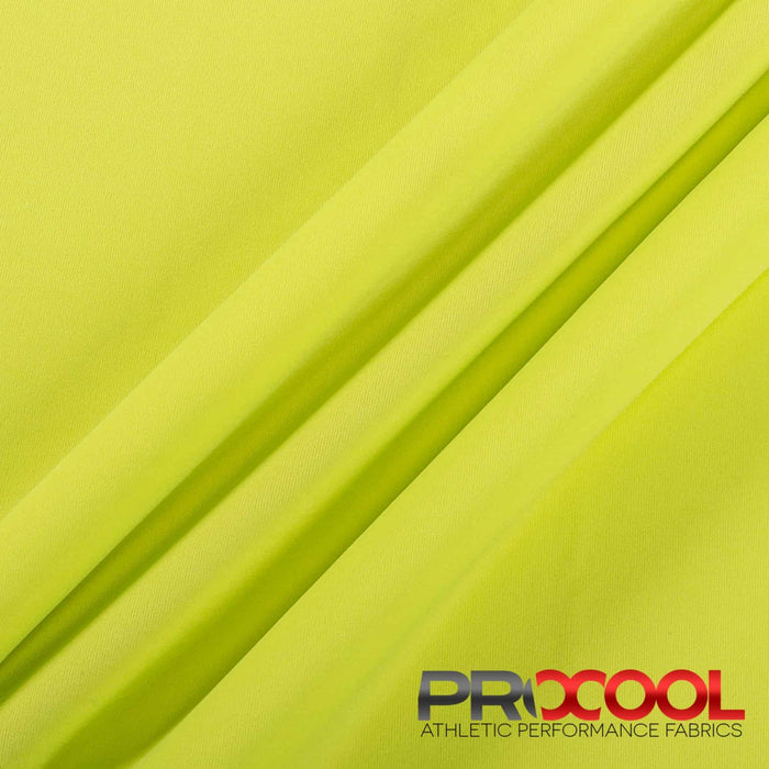 ProCool FoodSAFE® Lightweight Lining Interlock Fabric (W-341) with HypoAllergenic in Green Apple. Durability meets design.