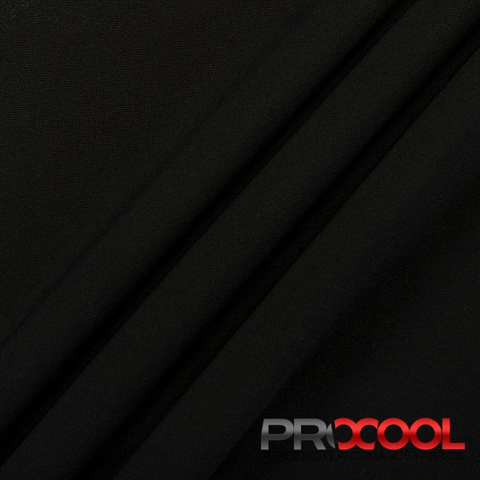 ProCool® Performance Lightweight CoolMax Fabric Black Used for Scarves